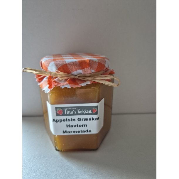 Appelsin Gr�skar Havtorn Marmelade 400g