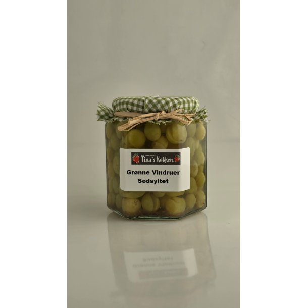 Gr�nne Vindruer S�dsyltet 250g