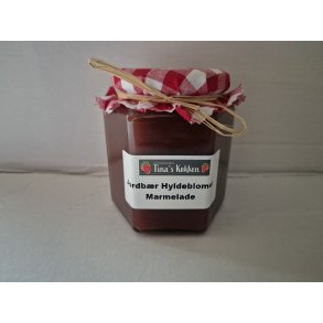 Jordbr Hyldeblomst Marmelade 400g