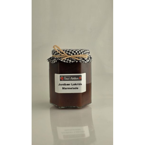 Jordb�r Lakrids Marmelade 380g