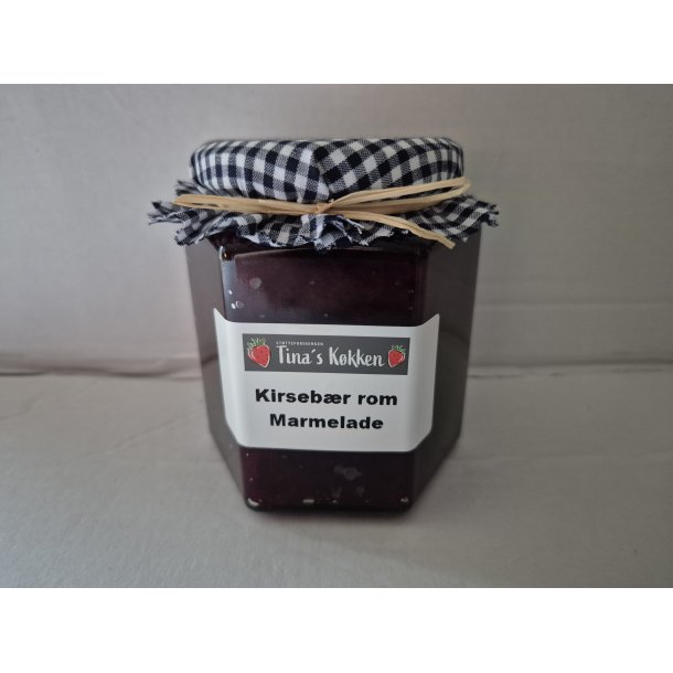 Kirseb�r Rom Marmelade 400g