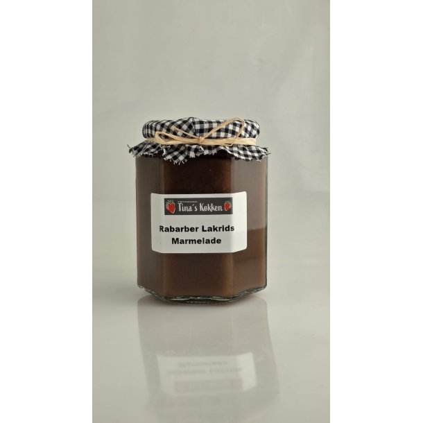 Rabarber Lakrids Marmelade 380g